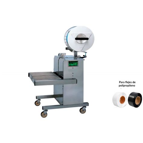 Flejadora D M Semiautomatica Lateral Valsay Sistemas De Embalaje S L