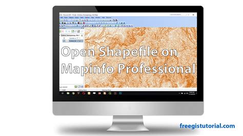 Mapinfo Tutorial How To Open Shapefile On Mapinfo Professional YouTube