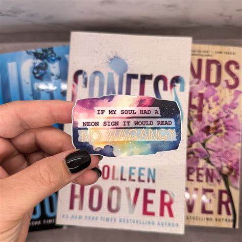 Layla Quote Sticker Colleen Hoover Books Sticker Coho Sticker Coho