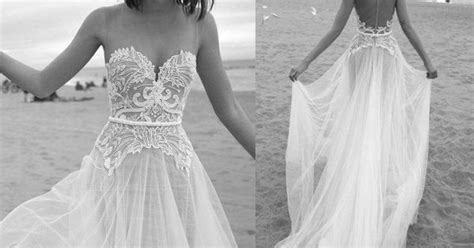 Simple Beach Wedding Dresses Summer 2016 Sexy Sheer Sweetheart Backless