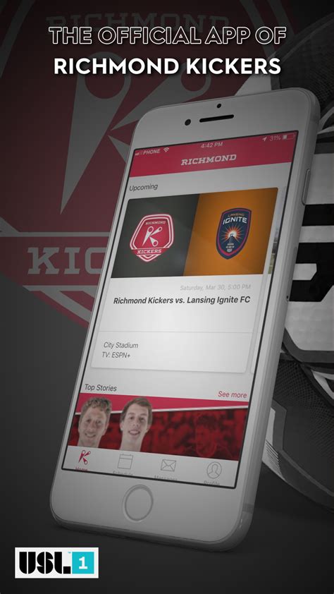 Richmond Kickers for iPhone - Download