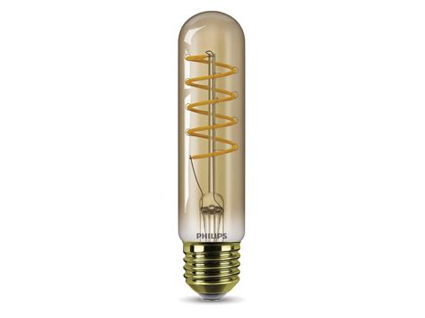 Philips Giant Vintage Led Buislamp Filament E27 5 5w Dimbaar Gold Hubo