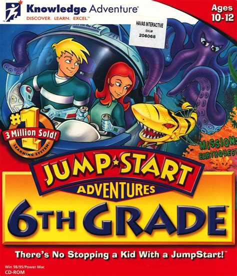 Jumpstart Adventures 6th Grade Mission Earthquest 1998 Mobygames