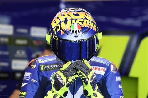 Agv Valentino Rossi Unveil New Back To Misano Gp R Helmet Cycle News