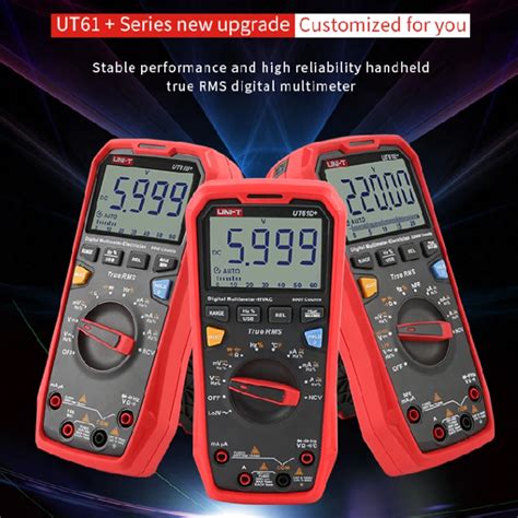 UNI T UT61B UT61E UT61D Smart Professional Digital Multimeter Tester