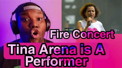 Tina Arena Fire Concert Australia Reaction Youtube