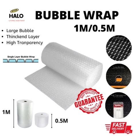 Ready Stock Bubble Wrap Single Layer Cm X M M X M Shopee