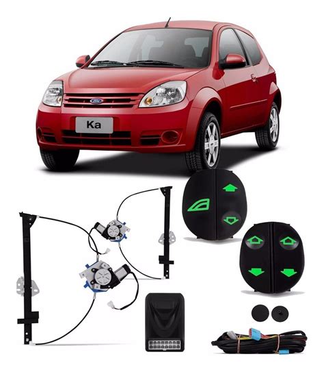 Kit Vidro Eletrico Ford Ka 97 98 99 00 01 02 03 04 05 06 07