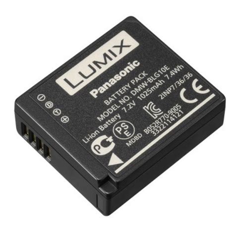 Batterie Originale DMW BLG10E Pour Panasonic Lumix DMC GF6