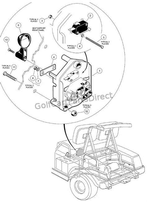 Ezgo Golf Cart Forward Reverse Switch Diagram Ezgo Txt Pds W