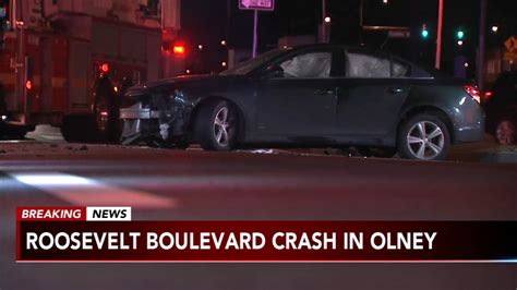 Roosevelt Boulevard Crash Leaves One Person Injured In Philadelphia