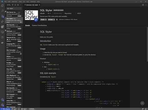 Vscode Extension 개발기 Feat Sql Styler Oboki