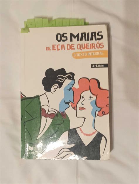 Livro Os Maias E A De Queir S Bougado S O Martinho E Santiago Olx