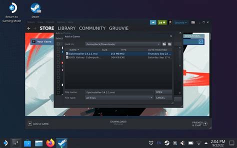 How To Install Epic Games Launcher On Steam Deck