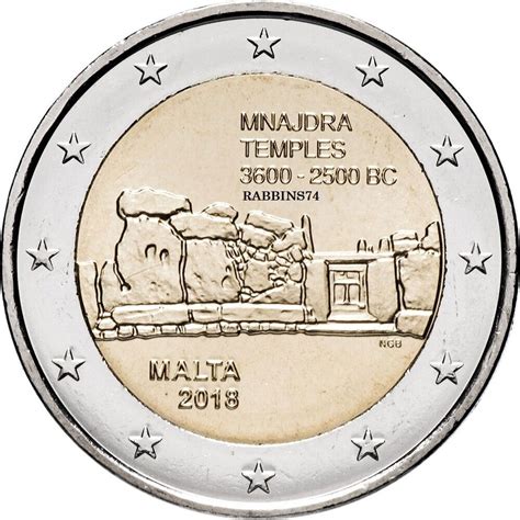 2 Euro Malta Fior Di Conio Tutti Gli Anni Disponibili Monete Fdc