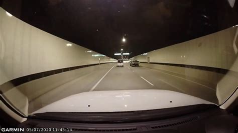 M8 Tunnel In Sydney Exiting At St Peters Interchange Youtube