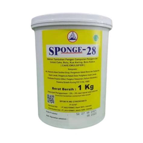 Jual Cake Emulsifier Pengembang Sp Sponge Kemasan Kg Shopee