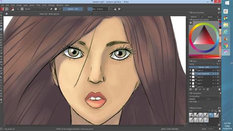 Creating A Character Krita Speedpaint Youtube