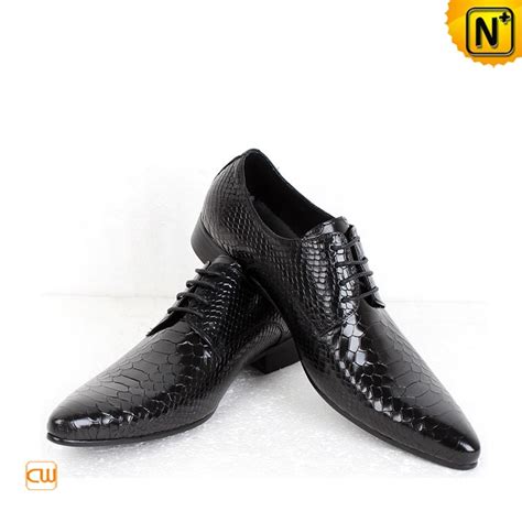 Designer Black Dress Shoes for Men CW762229