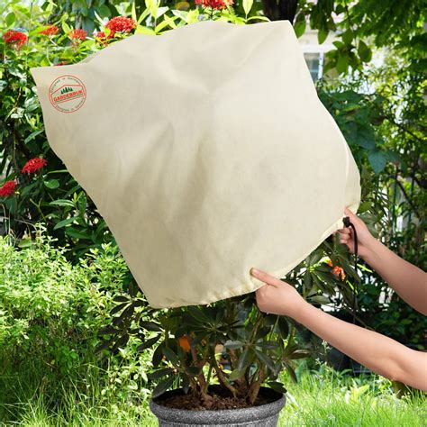 Housse De Protection Pour Plantes Beige 60x80cm DeubaXXL