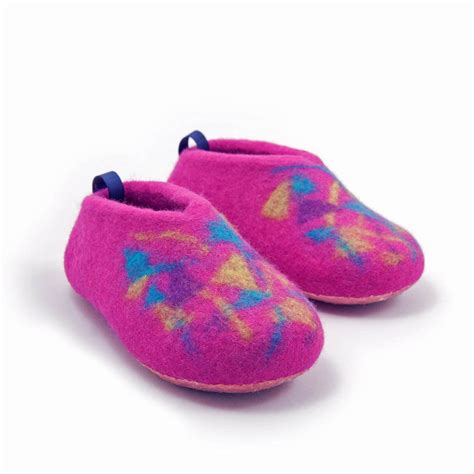 slippers for kids BITS purple - new collection by Wooppers