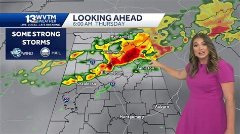 A Few Strong Storms Today Better Coverage Of Storms Late Wednesday