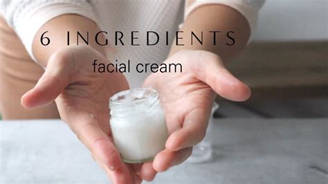 How To Make A Basic Facial Cream Or Lotion With Just 6 Ingredients