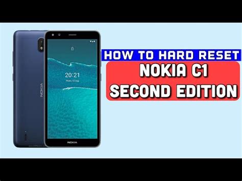 How To Factory Reset Nokia C Second Edition Ta For Free Without