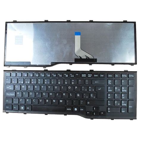 Teclado Para Portatil Fujitsu Lifebook AH532 A532 N532 NH532 Preto