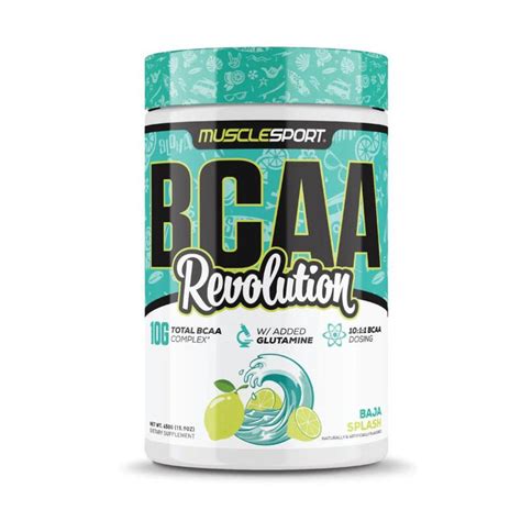 Bcaa Revolution Amino Acid Powder Musclesport Shredded Rx