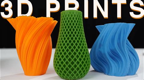 5 Most Satisfying Vase 3d Printing Timelapses Youtube