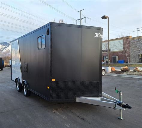 2024 Xpress 8x16 85x16 Utv Pkg Enclosed Cargo Trailer All Aluminum