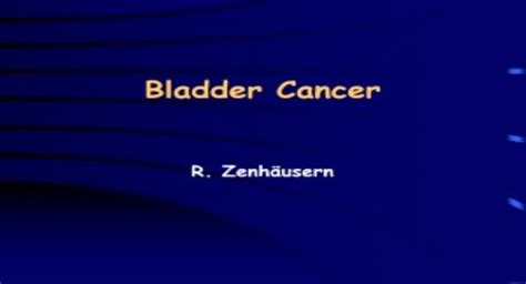 Free Download Bladder Cancer Powerpoint Presentation Slides