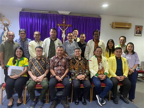 Ketum Pemuda Katolik Bersama Ketua Presidium Kwi Bahas Kader Yang Lolos