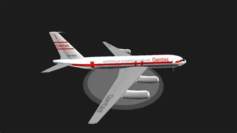 SimplePlanes | Boeing 707-138 QANTAS Airlines