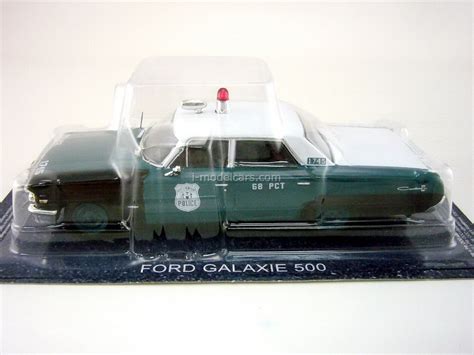 MODEL CARS Ford Galaxie 500 1964 NYPD 1:43 DeAgostini World's Police ...