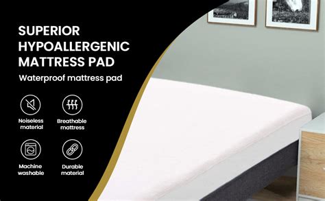 Superior 100 Percent Waterproof Hypoallergenic Premium Mattress Protector With 15 Year Warranty