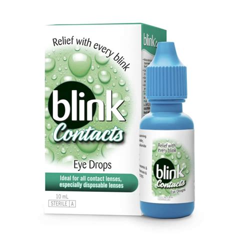 Blink Contacts Eye Drops Ml