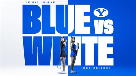 Byu Womens Tennis To Host Blue White Scrimmage On Saturday Byu Athletics Official Athletics