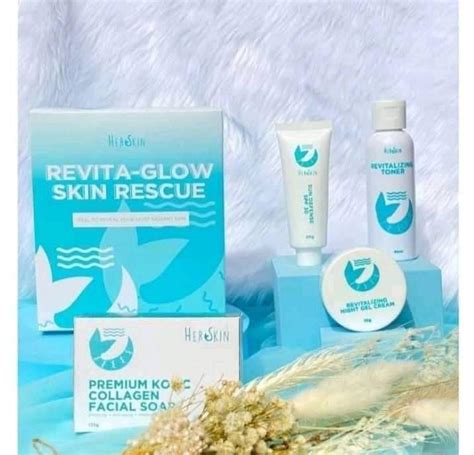 HER SKIN REVITA GLOW Skin Rescue Kit Lazada PH