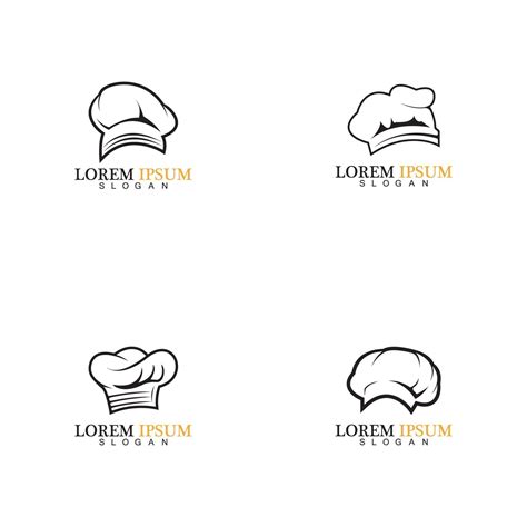 Chef Hat Logo Vector Design Template 3230411 Vector Art At Vecteezy