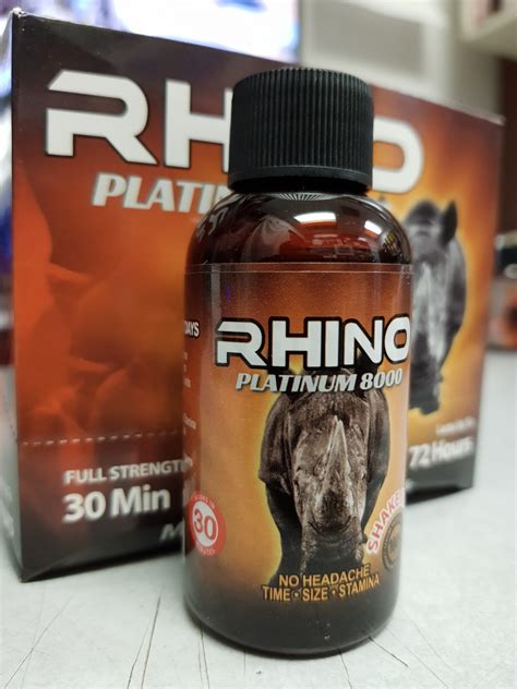 Rhino Platinum Shot Performpills