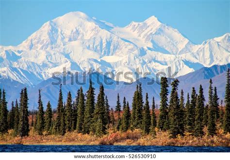 Denali Highest Mountain Peak North America Stock Photo (Edit Now) 526530910