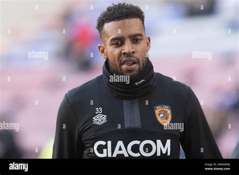 Cyrus Christie 33 Of Hull City Before The Sky Bet Championship Match