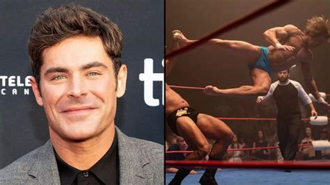 First look at Zac Efron's transformation into legendary wrestler for ...