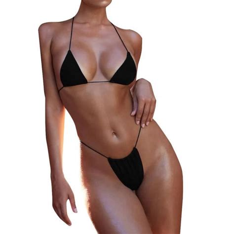 Sexy Maillot De Bain Femmes Bandeau Bandage Bikini Ensemble Push Up