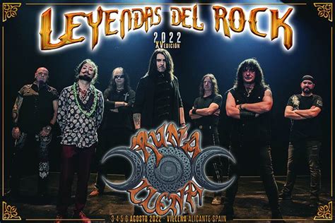 Leyendas Del Rock Anuncia Ajustes En Su Cartel Incorporando A Runa