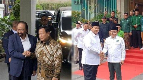 NasDem Resmi Dukung Pemerintahan Prabowo Gibran PKB Dan PKS Beri