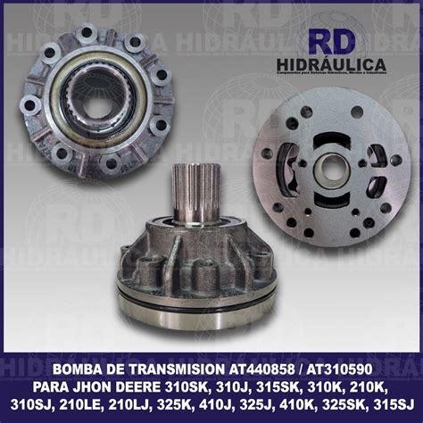 BOMBA DE TRANSMISIÓN AT440858 AT310590 PARA JOHN DEERE RD HIDRÁULICA