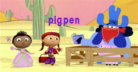 Super Why Princess And Red Spell Pigpen Pbs